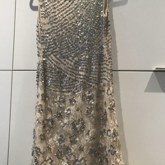 Collette Dinnigan 100% Silk Sequin Dress - Size S - Picture 5 of 8